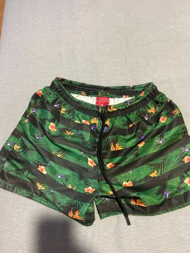 Shorts de Praia Estampado Tropical - Pool