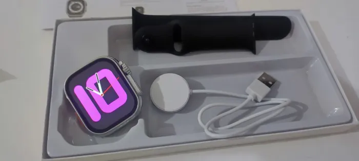 Smartwatch ultra t10 com pulseira extra