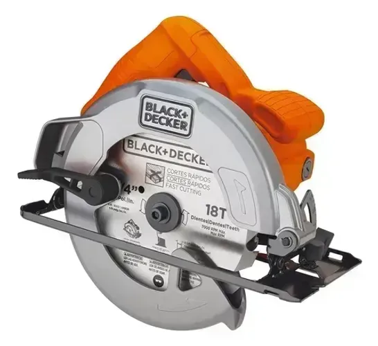 Serra Circular Profissional 1400w Cs1004 Black Decker