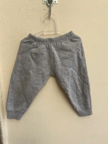 Calça de Moletom Cinza Infantil