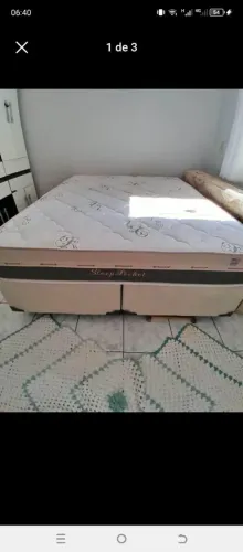 Cama box queen size em oferta