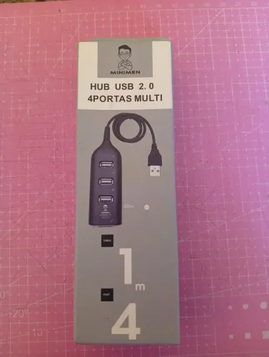 Hub USB 2.0 4 portas multi