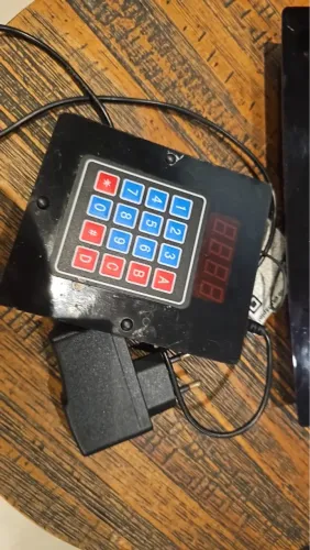 Senha com teclado numérico