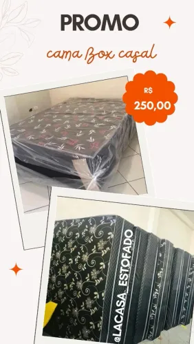 Cama Box Casal em Promoção