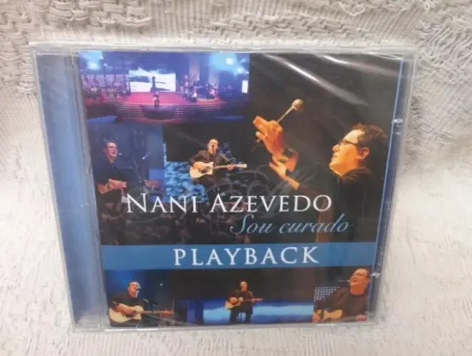 Cd Playback Nani Azevedo : Sou Curado - Cd Original Lacrado 