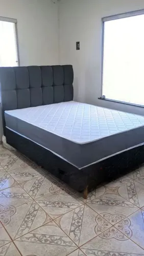 Camas De Casal Molas Ensacadas: Frete Grátis Mais Garantia