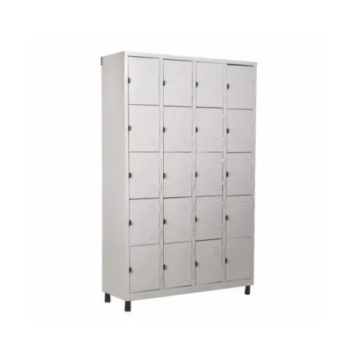 Roupeiro aço nobre com 20 portas-vestiário -nobre