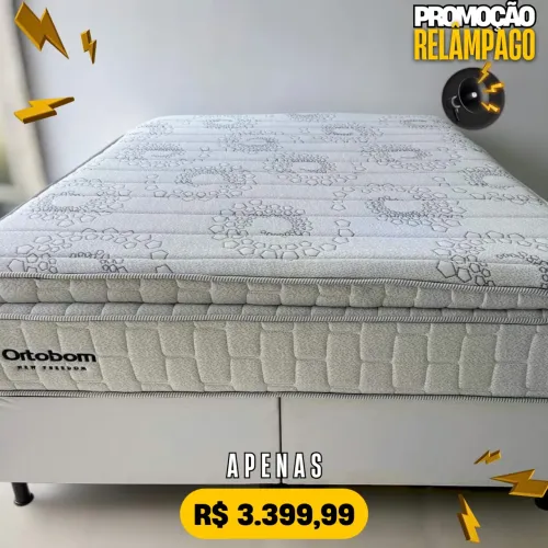 Colchão Ortobom New Freedom - Promoção Relâmpago!