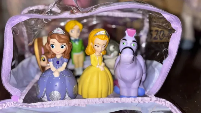 brinquedos borracha princesinha sofia