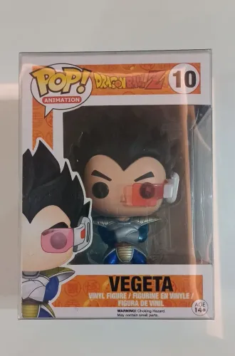Funko Pop! Vegeta 10 Dragon Ball Z original METALIZADO