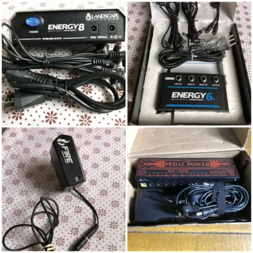 Fontes para pedais"Isoladas"parcelo no Olxpay-ML avalio troca