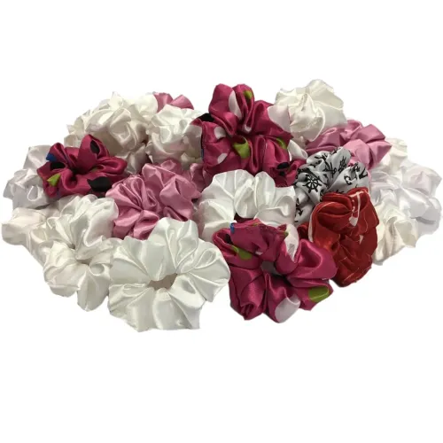 Kit  de xuxinha de cetim  - Cores Variadas e Elegantes