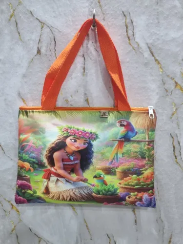 Bolsa Ecobag Moana - Disney - Nova