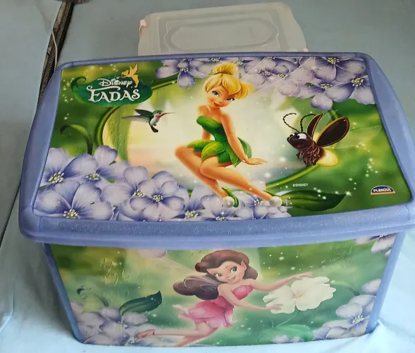 Caixas organizadoras. Uma grande. 60x40cm e outra pequena.