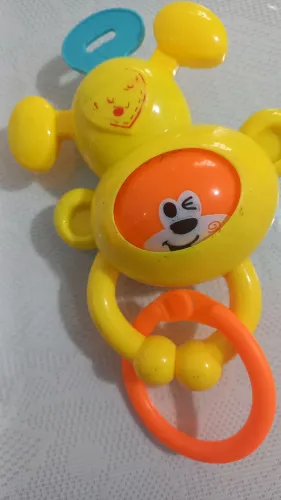 Chocalho Infantil Divertido - Ursinho