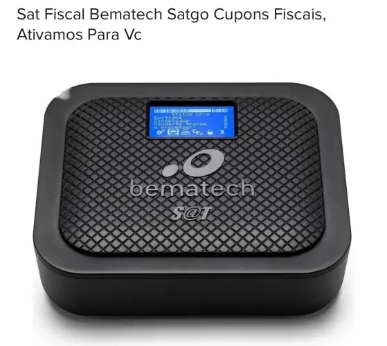 SAT Fiscal Bematech Satgo - Cupons Fiscais