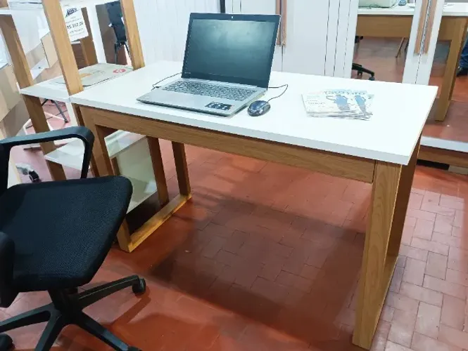 Mesa Industrial p/ Escritório F24 100%MDF.