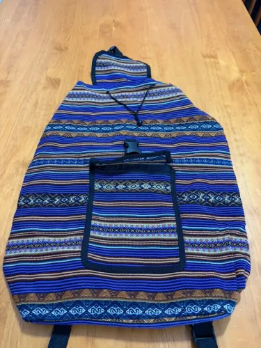 Mochila Saco Artesanal Boho Chic