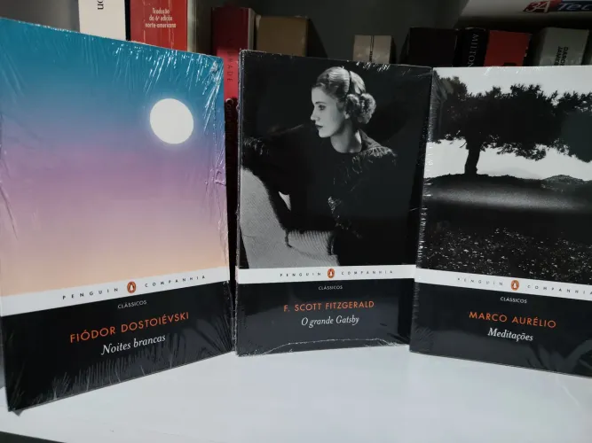 Kit livros: Shakespeare, Dostoievski, Maquiavel, Wilde, Marco Aurélio, Goethe e Fitzgerald
