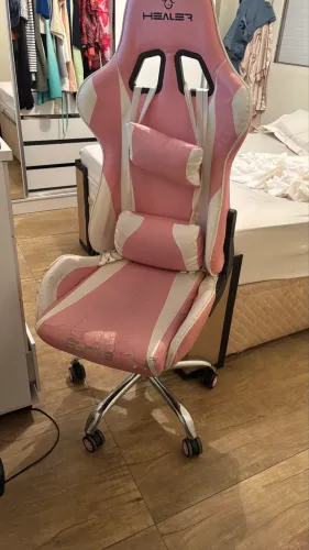 Cadeira gamer rosa