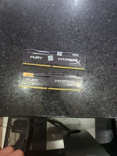 *Valor por unidade* Memória ram hyperx ddr4 8gb *2 unidades