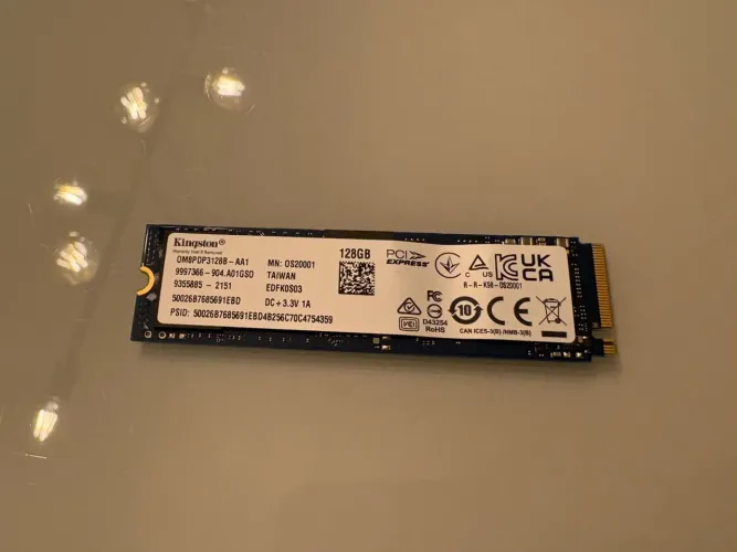 SSD NVME 128GB KINGSTON