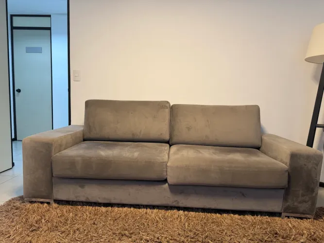 Vendo sofá cinza