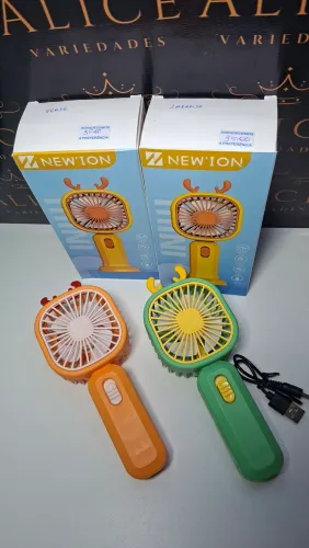 Ventilador portátil recarregável