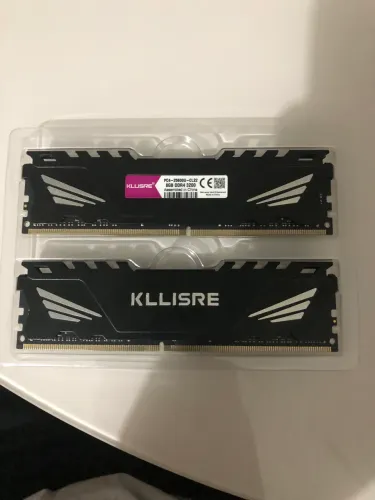Kit c/2 memória ram DDR4 8Gb. Kllisre