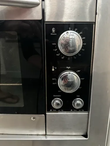FORNO ELÉTRICO FISCHER FIT LINE 44L - EMBUTIR - INOX