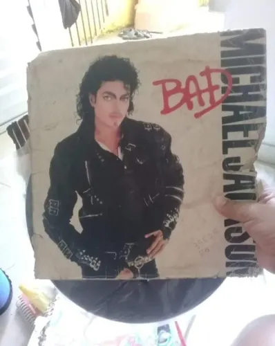 Michael Jackson Bad LP Vinil Original 1987 CBS Epic Brasil.