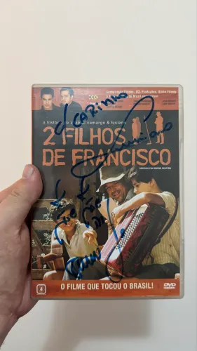 DVD Autografado - 2 Filhos de Francisco - R$250