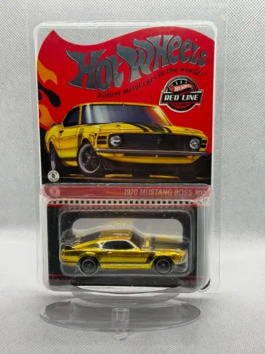 Hot Wheels 1970 1:64 Ford Mustang Boss 302 Dourado