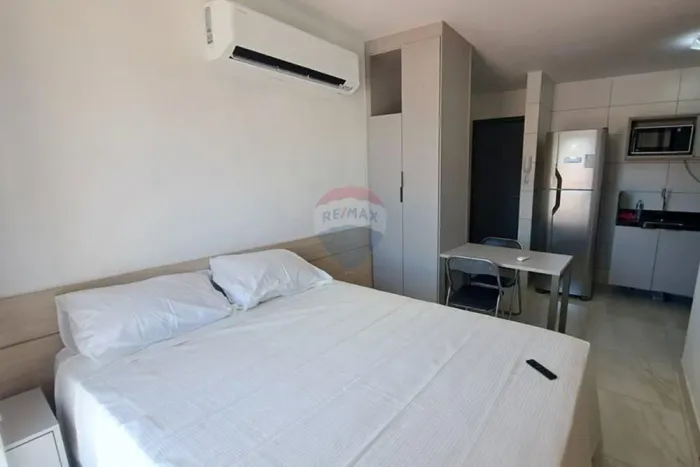 Studio Mobiliado no Bessa com 1 vaga de garagem coberta