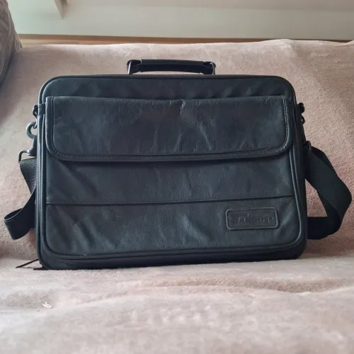 Maleta de couro para notebook