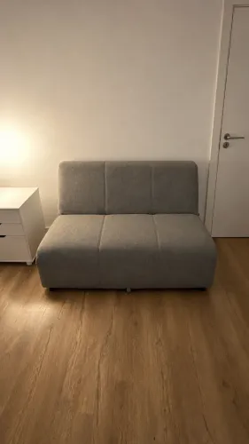 SOFÁ CAMA - BOYD - 2 LUGARES SIZZLE/CINZA | Tok&Stok