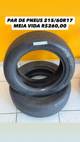 Pneus meia vida 215/60R17