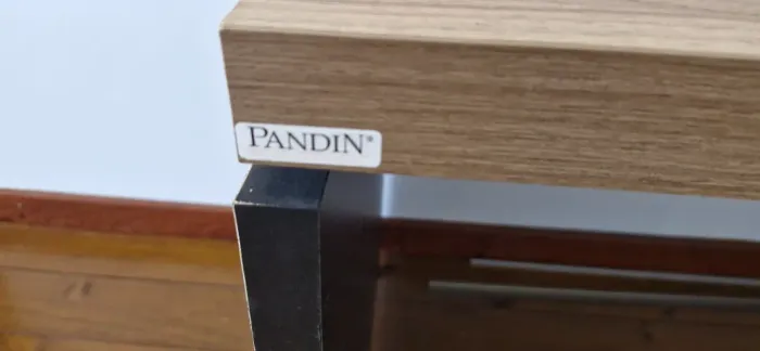 Mesa de escritório Padin duas gavetas