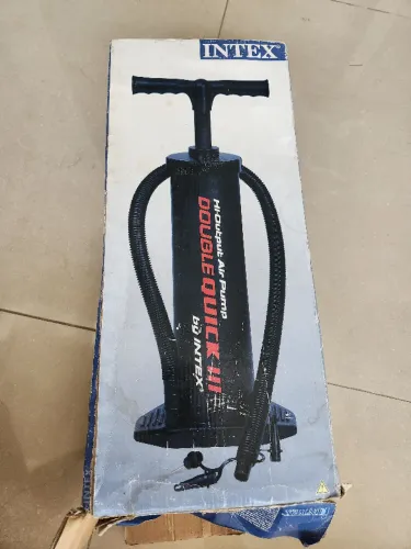 Bomba de encher boias Double Quick III tamanho grande