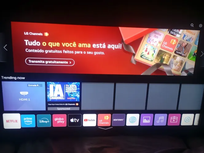 Tv 43 LG smart modelo novo novo