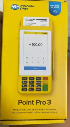 MÁQUINA DE CARTÃO MERCADO PAGO