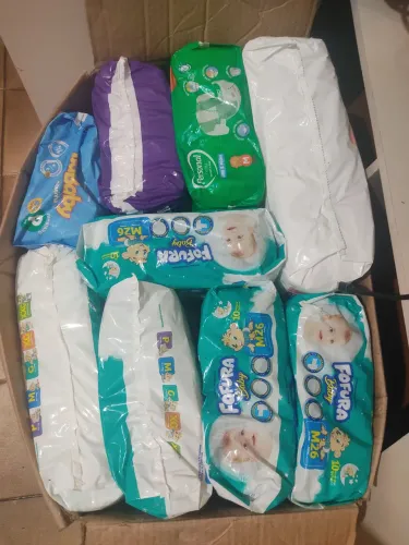 Fralda tamanho M com 36 unidades e 26 10 pacotes 160
