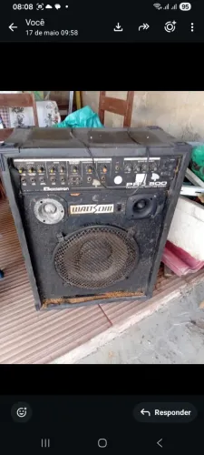 Caixa de Som, funcionando muito bem!