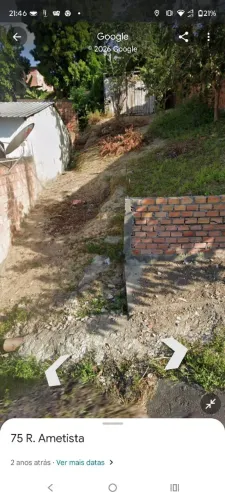 Vendo terreno com 25m x7 m