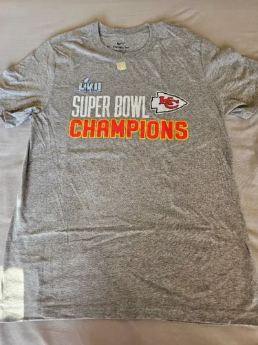 Camiseta Kansas City Chiefs Nike Super Bowl LVII Champions