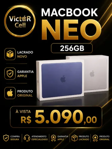 MacBook Neo 256GB e 512GB SSD | Pronta Entrega