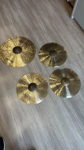Set de Pratos Karpius Bronze B20 - Séries Apocalipse & Aldebaran (Perfeito Estado)