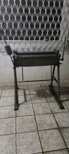 Viradeira manual de chapa