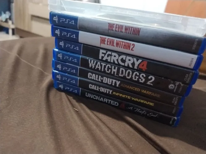 Jogos de ps4 (Leia a descrição)