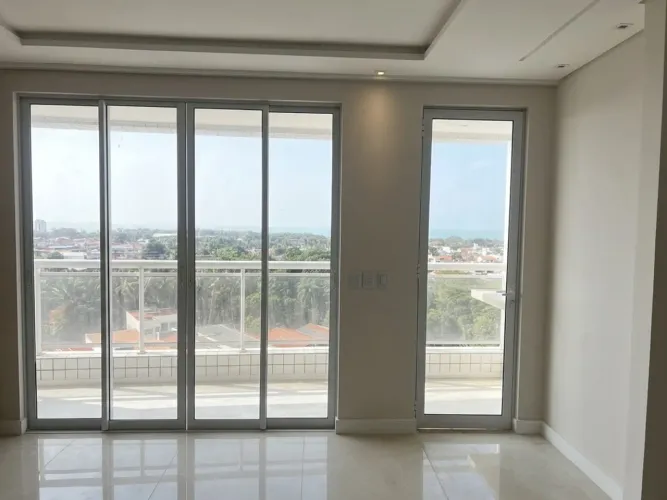 Portas de vidro de 4 folhas